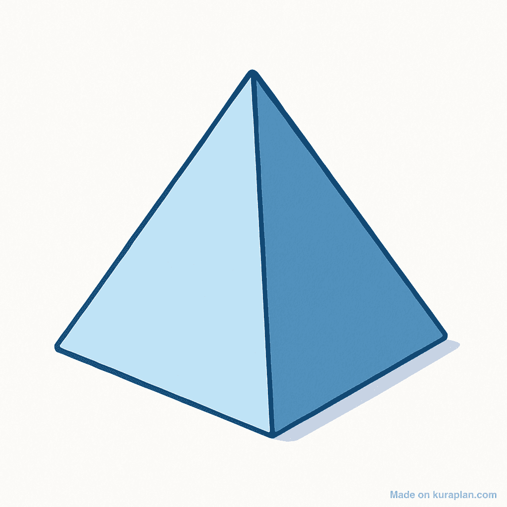 Triangular Pyramid / Tetrahedron (3D)