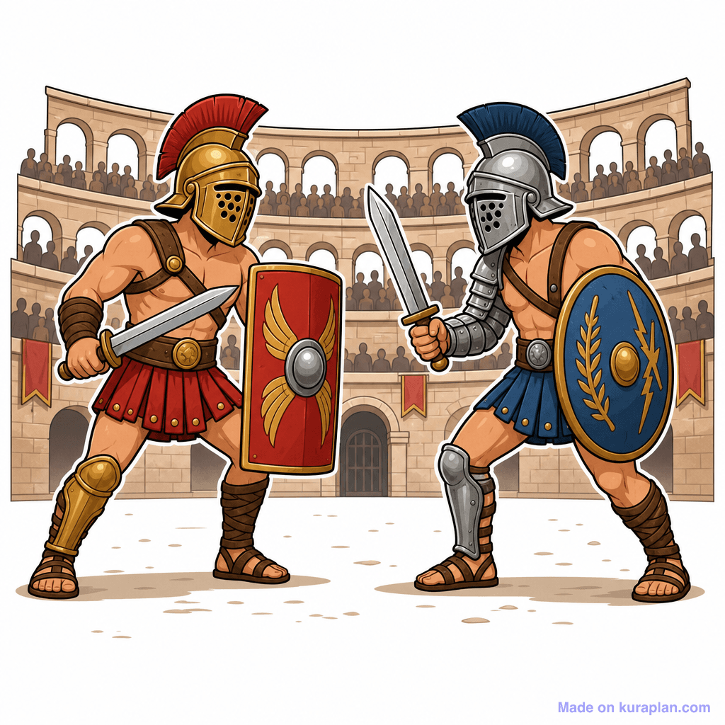 Ancient Rome Gladiator Arena