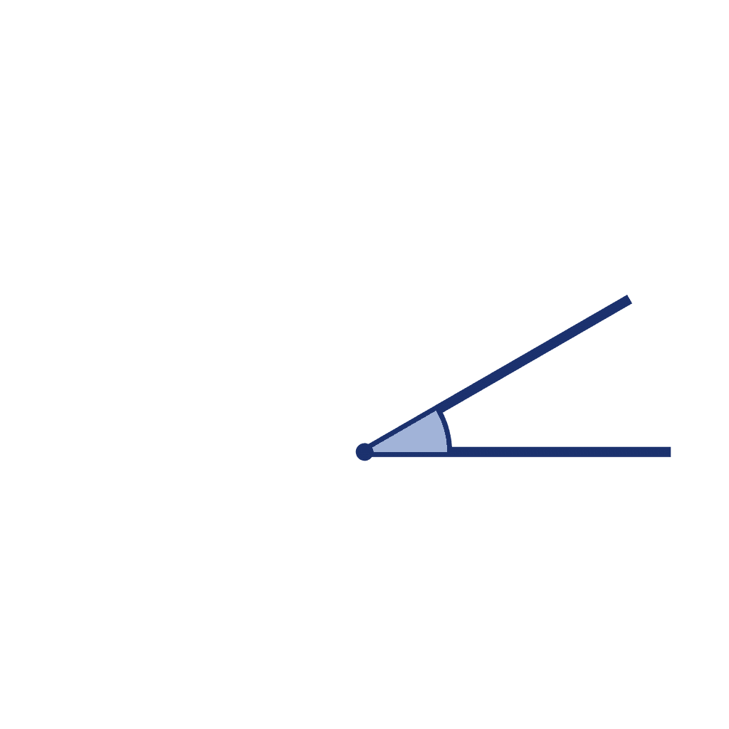 Angle — 30° (Acute Angle)