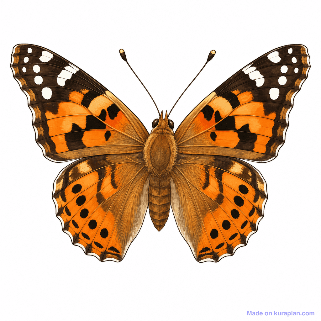 Animal Butterfly Painted Lady