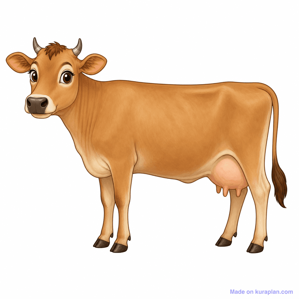 Animal Cow Dairy Jersey