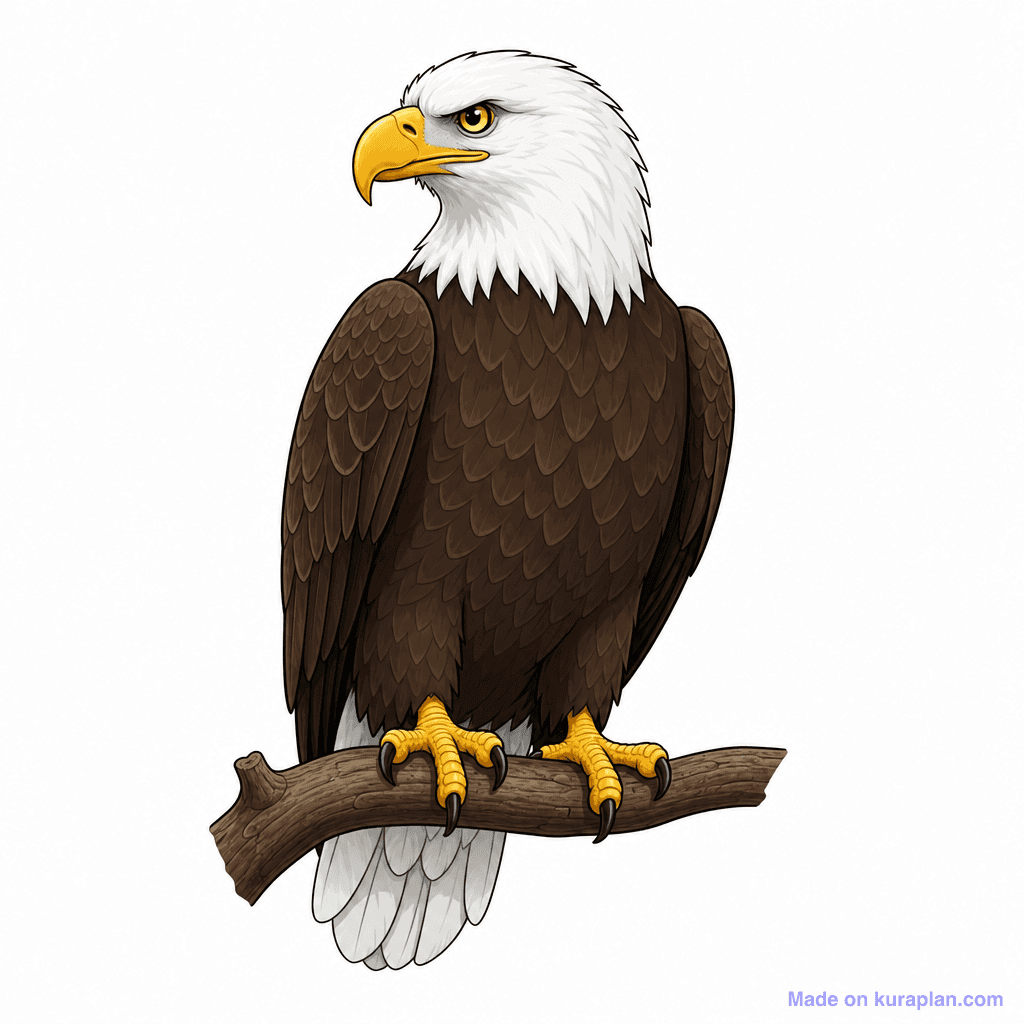 Animal Eagle Bald