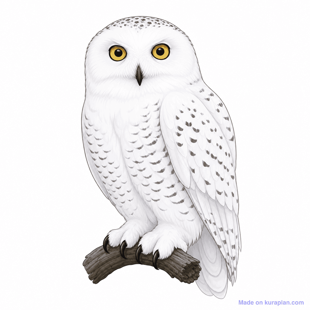 Animal Owl Snowy