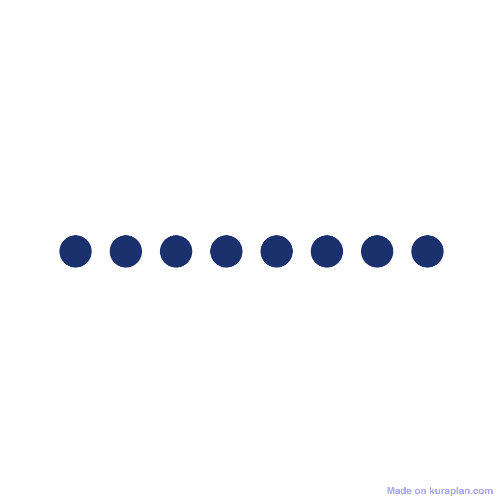 Array — 1 × 8 = 8