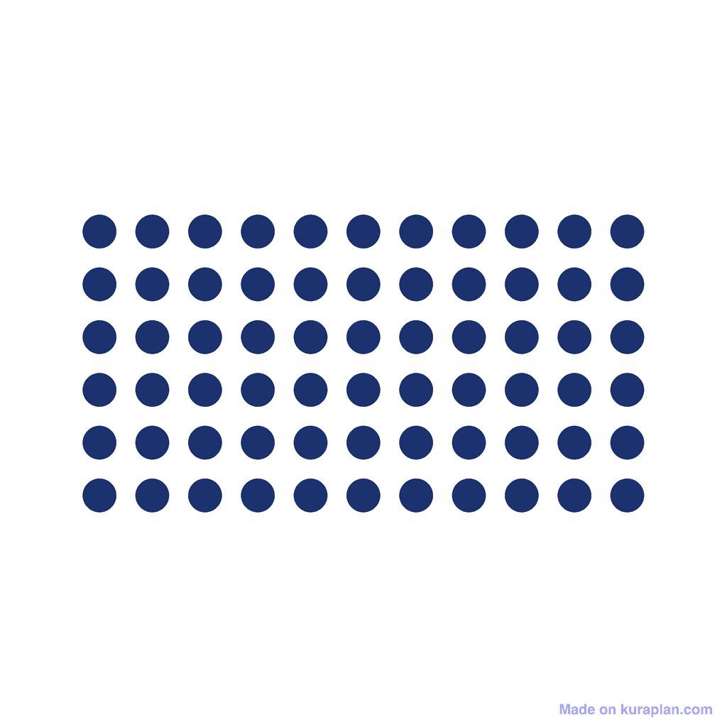 Array — 6 × 11 = 66