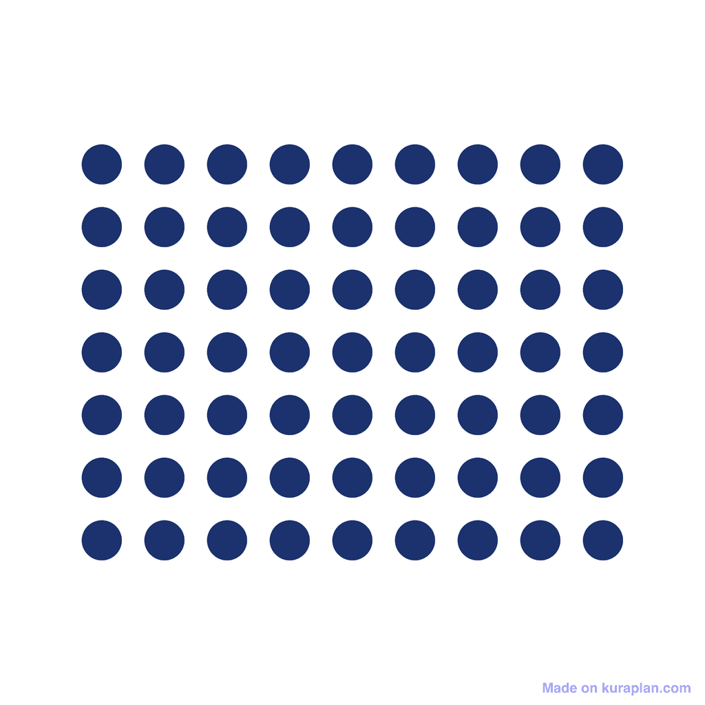 Array — 7 × 9 = 63