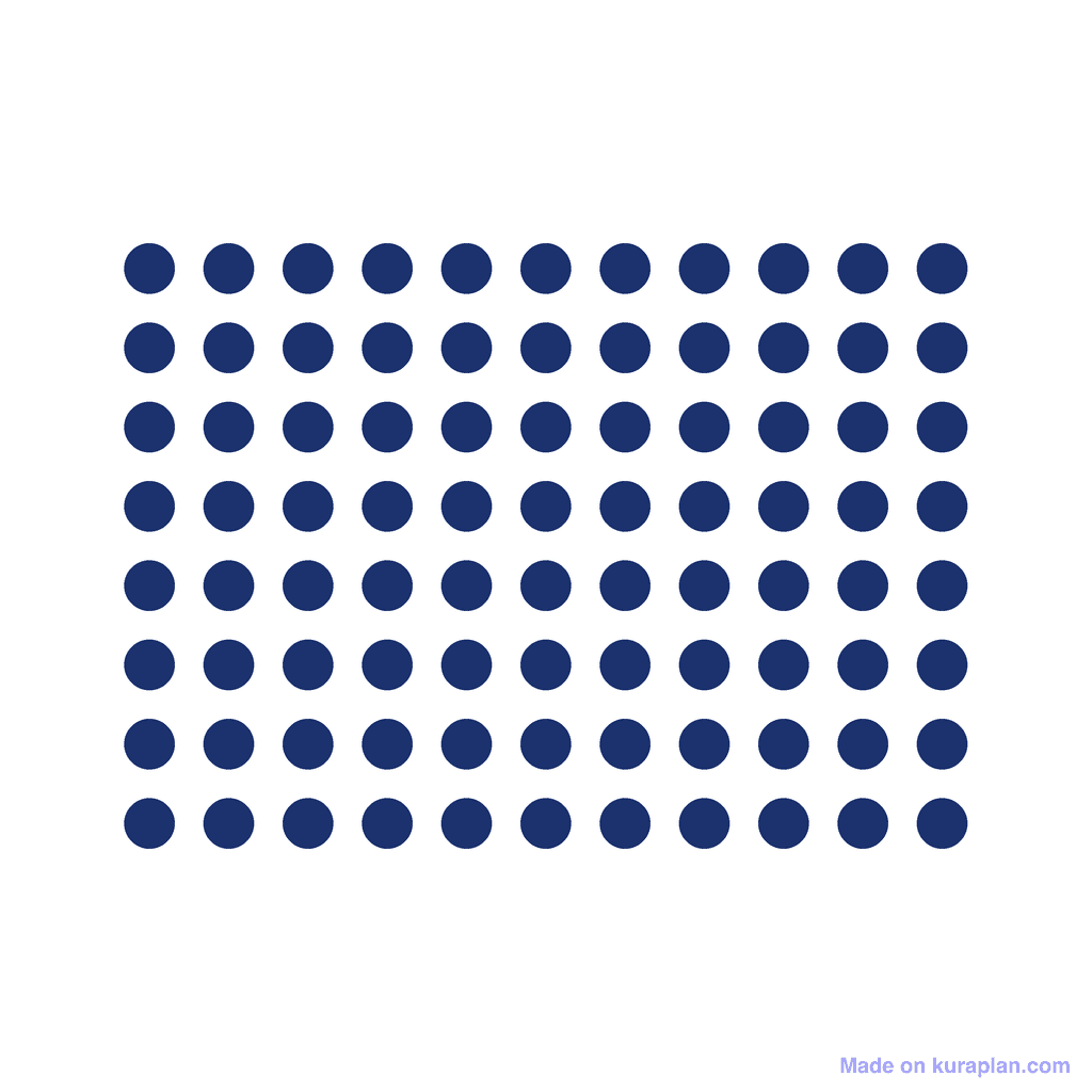 Array — 8 × 11 = 88