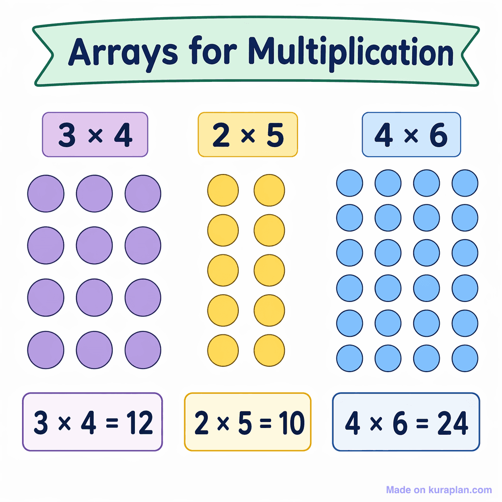 Arrays for Multiplication (simple)