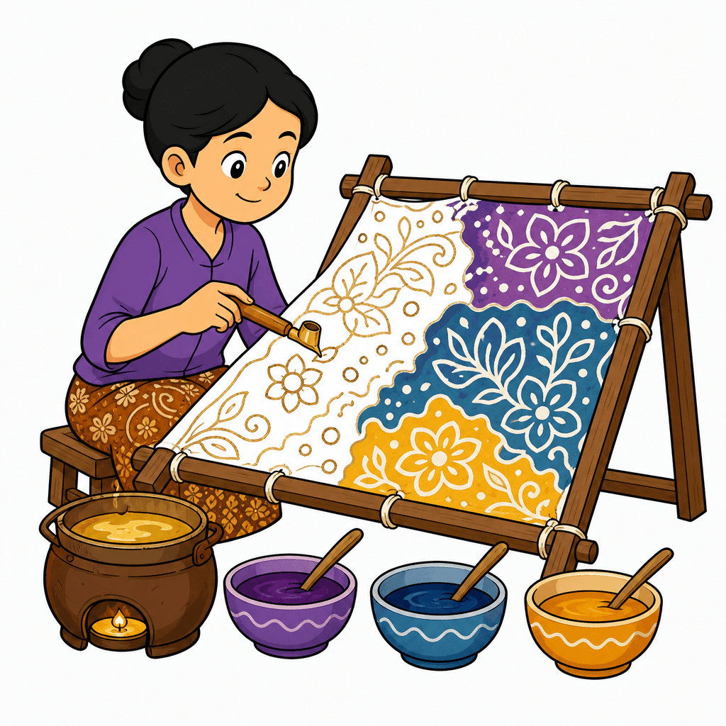 Batik Technique Demo
