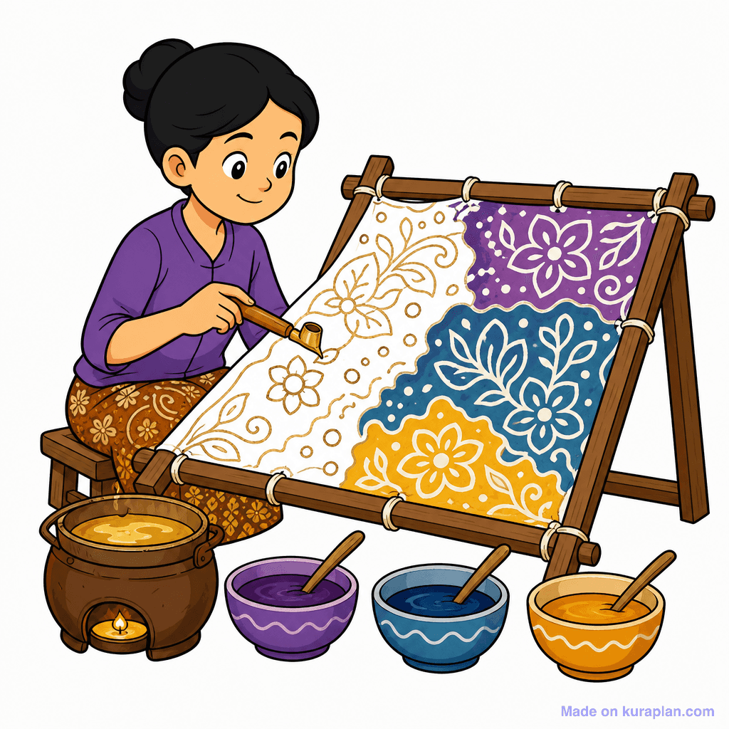 Batik Technique Demo