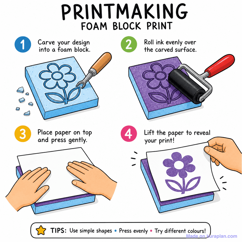 Printmaking Technique Demo