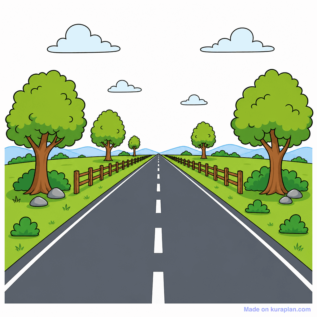 Art Technique One Point Perspective
