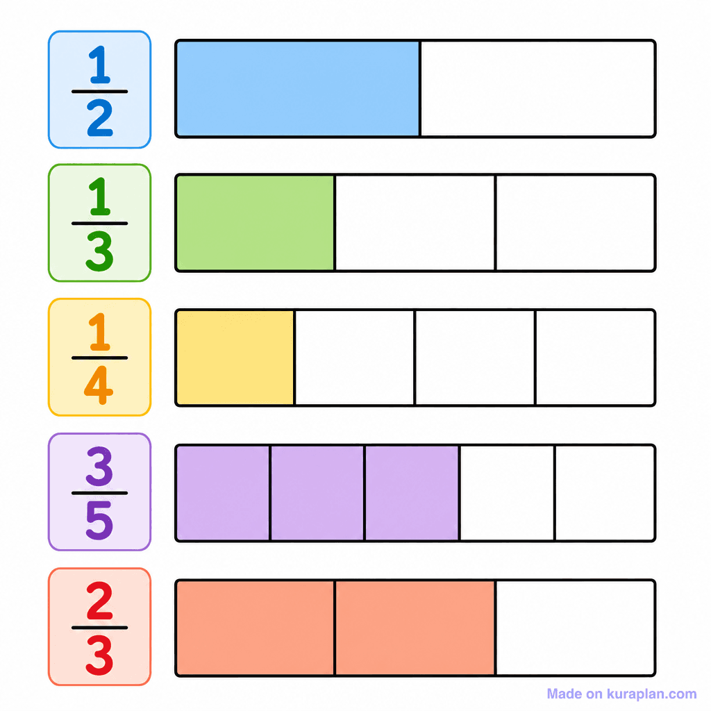 Barmodel Fraction Shaded Set