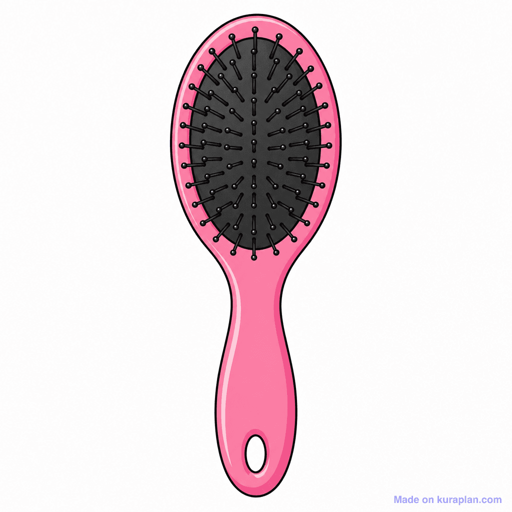 Bathroom Hairbrush