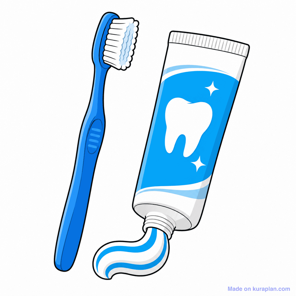 Bathroom Toothbrush Toothpaste