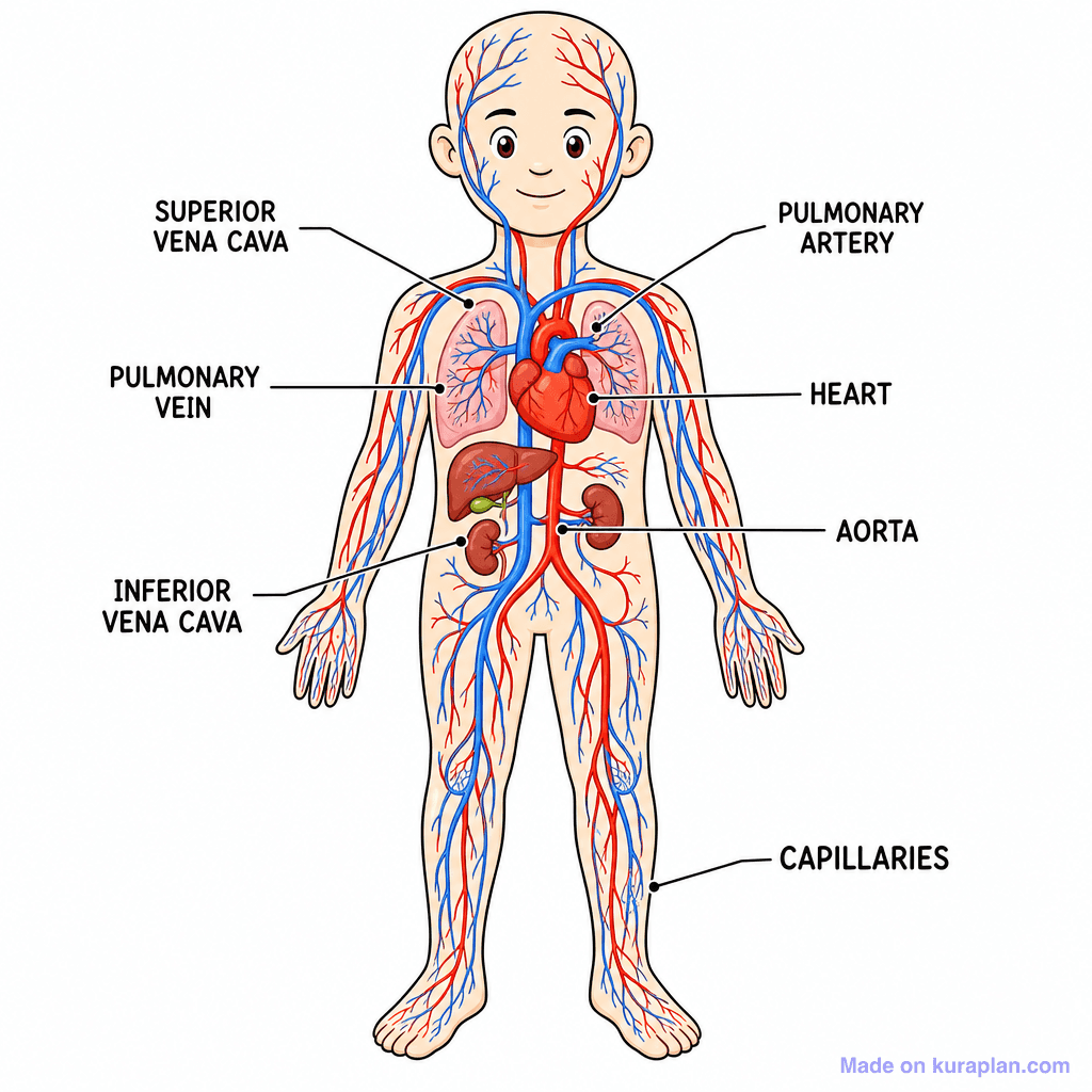 Circulatory System Diagram