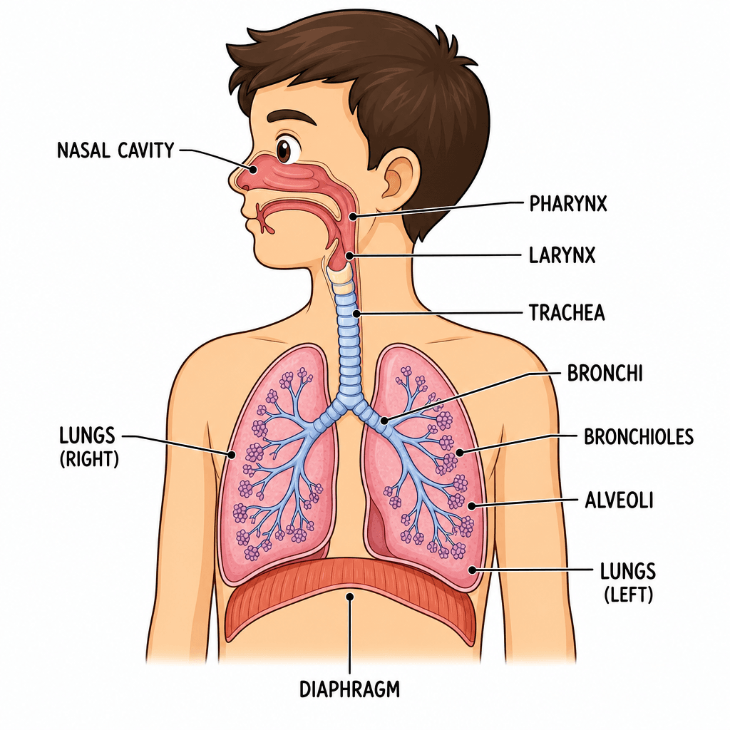 Respiratory System Diagram