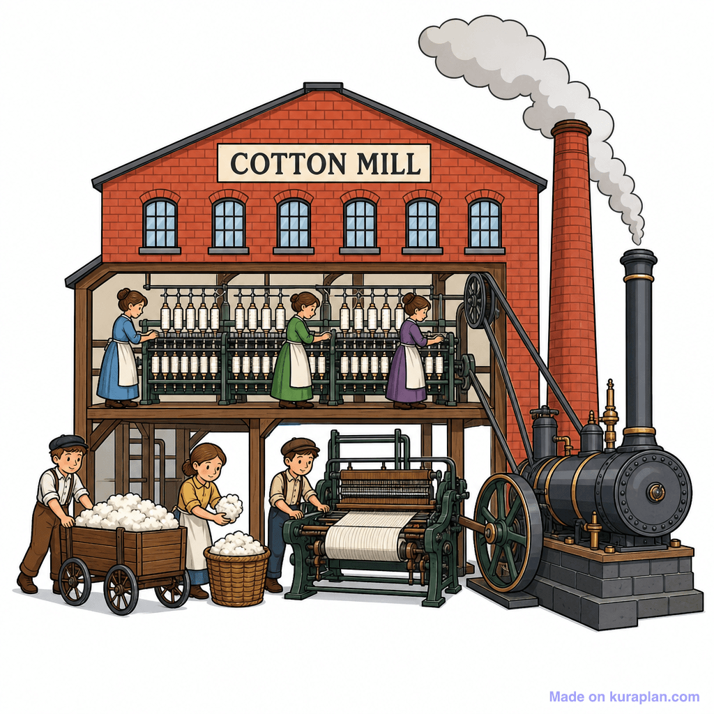 British Industrial Revolution Factory