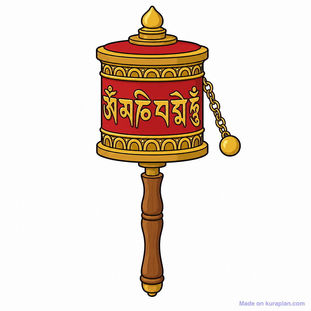 Buddhist Prayer Wheel