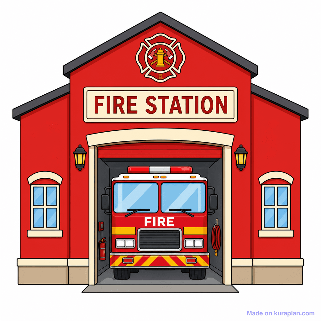 Building Fire Station