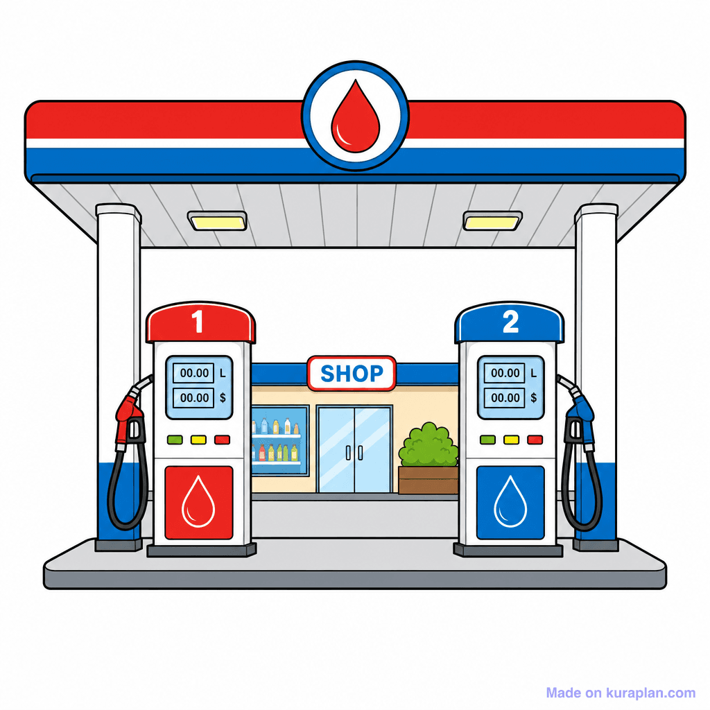 Building Gas Station