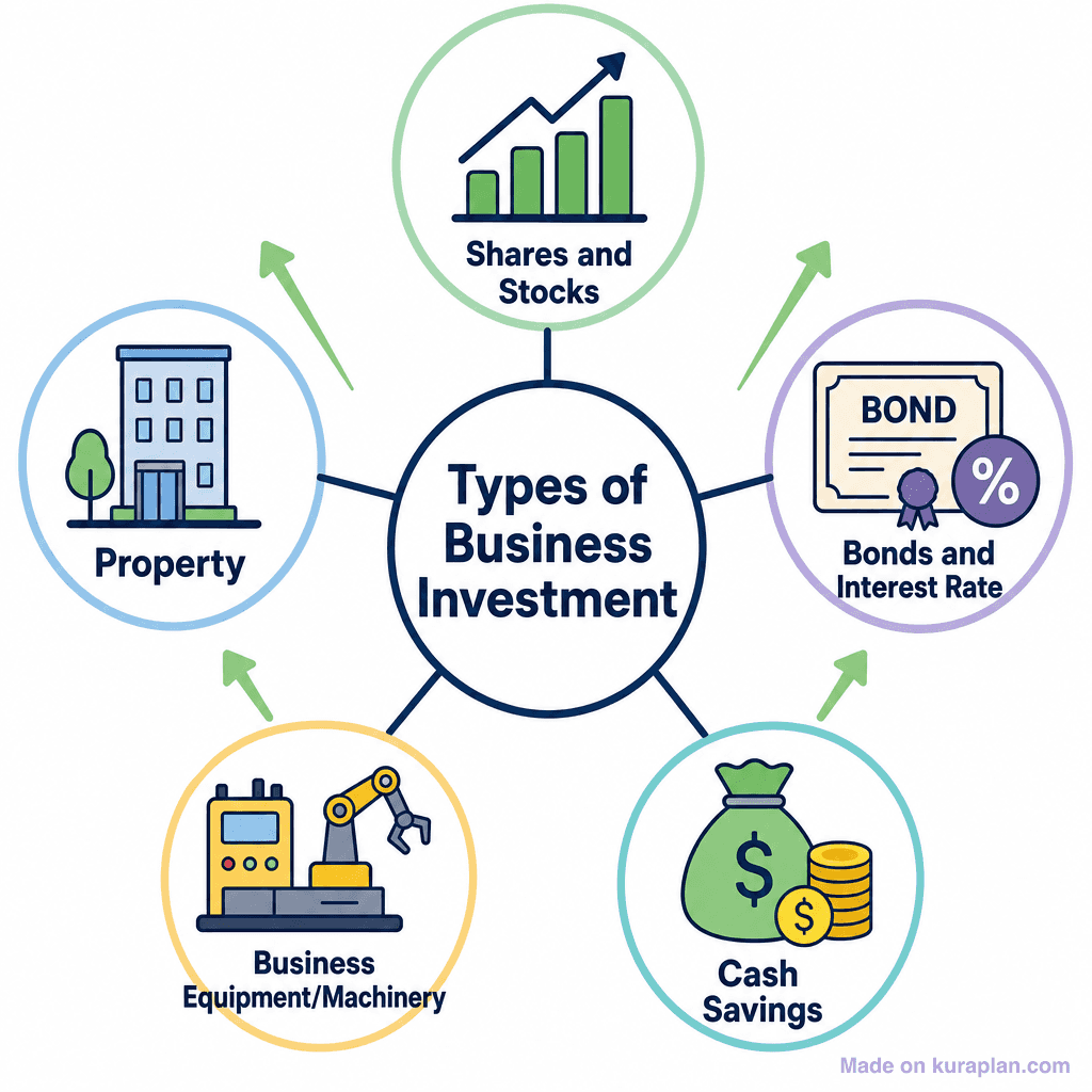 Types of Business Investment (simple)