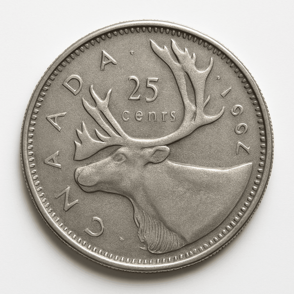 Canada 25 cents (quarter)