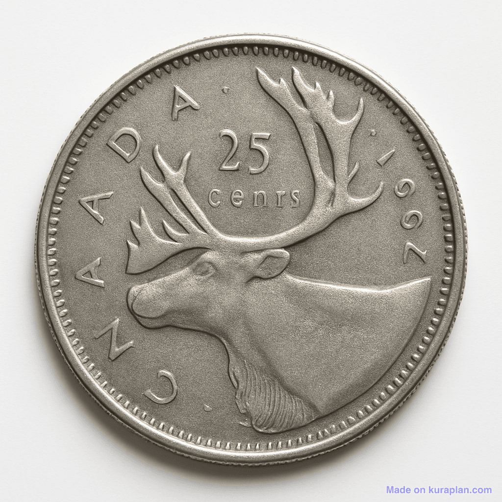 Canada 25 cents (quarter)