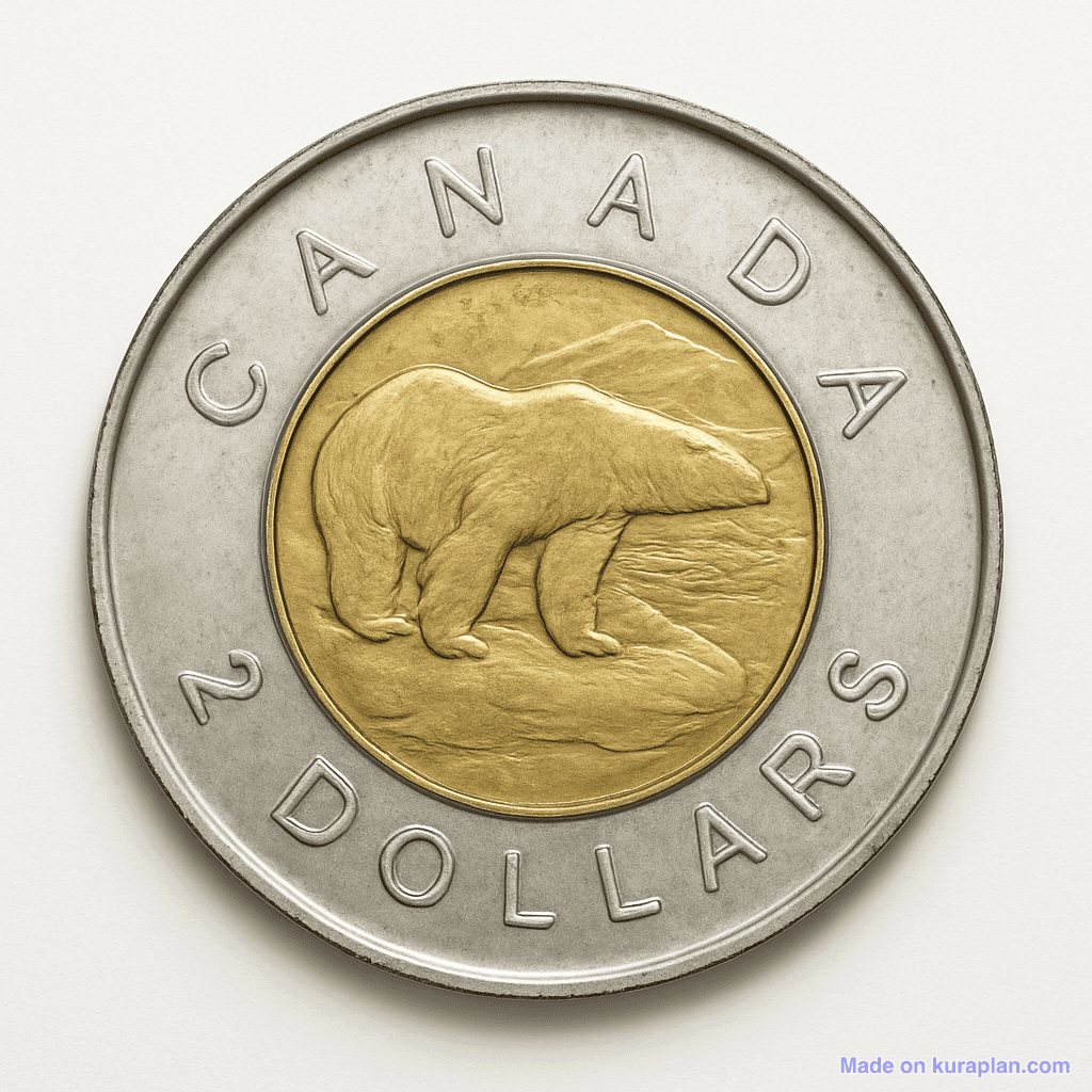 Canada $2 coin (toonie)
