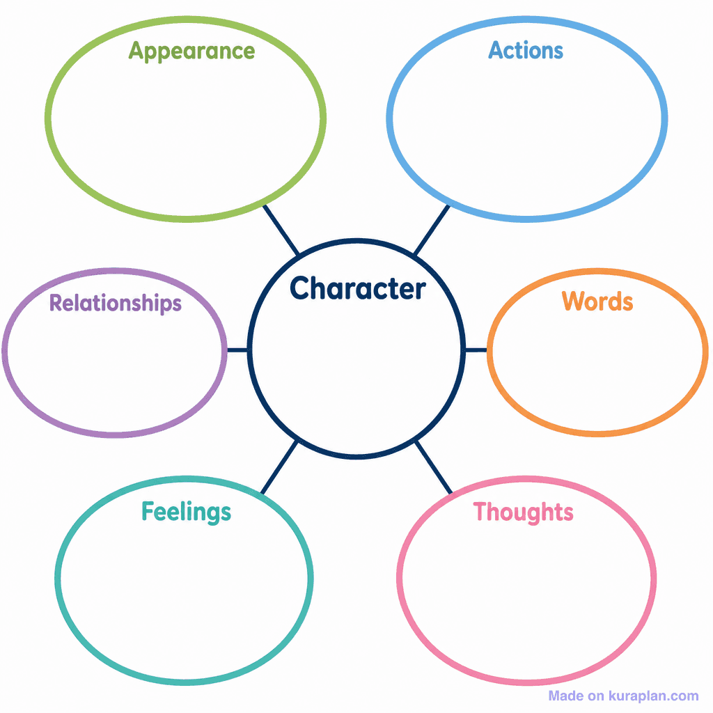 Character Web Template (simple)