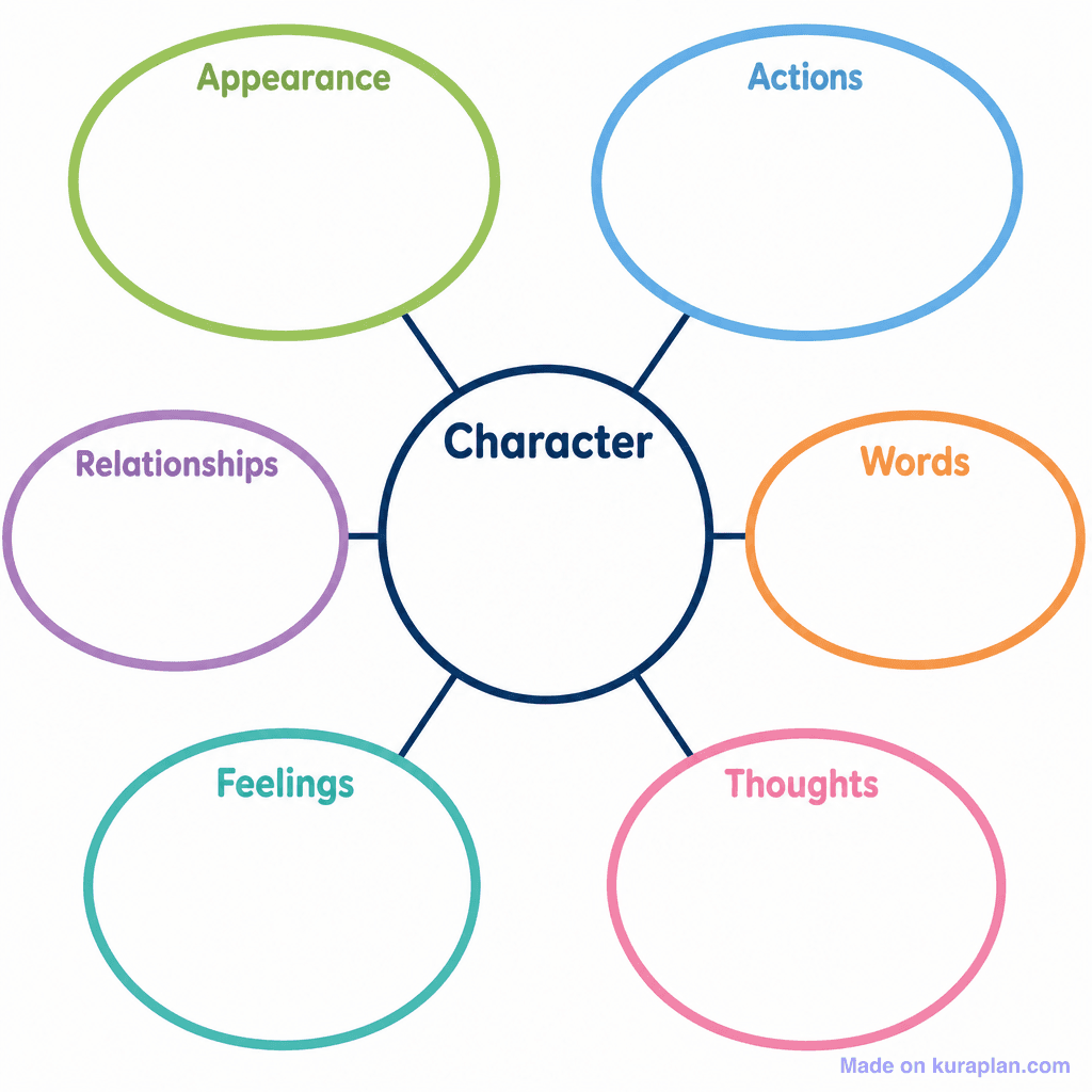 Character Web Template (simple)