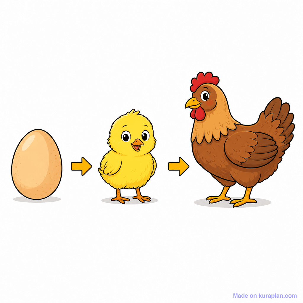 Chicken Life Cycle Diagram
