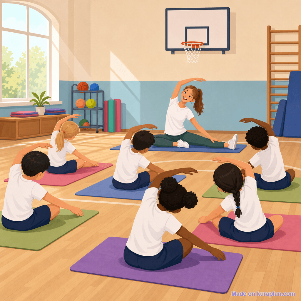 pe classroom illustration sample
