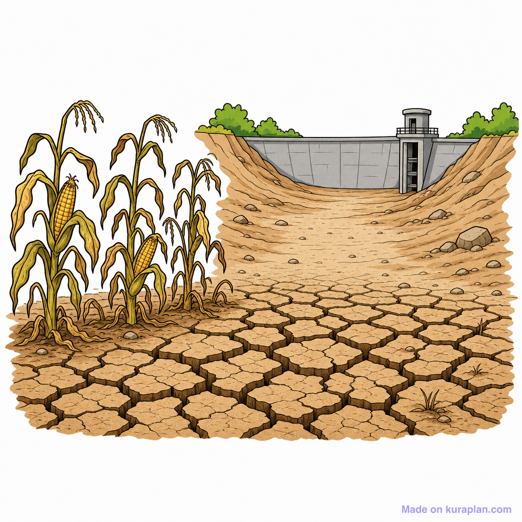 Climate Drought Scene