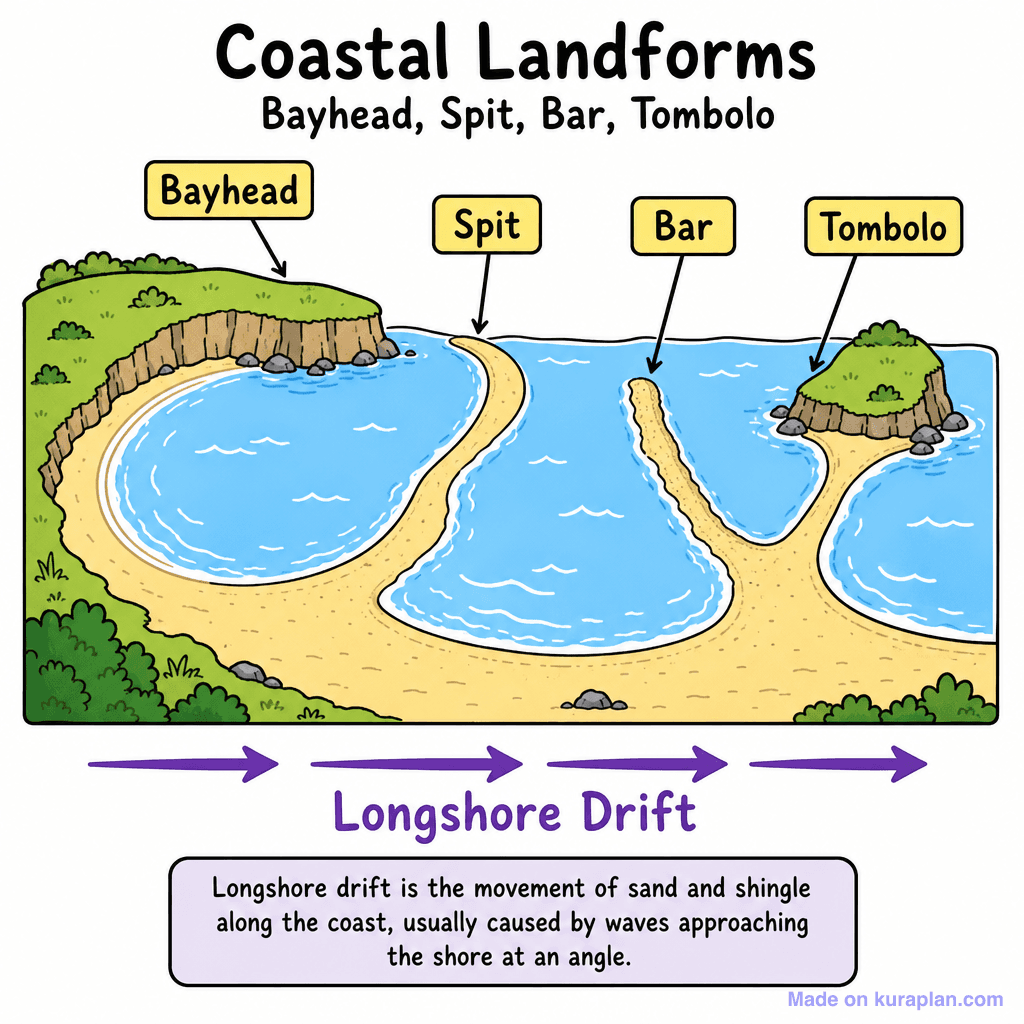 Coast Deposition Features