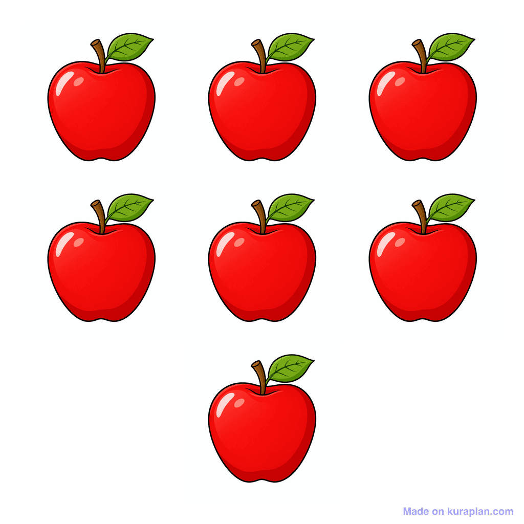 Collection — 7 apples