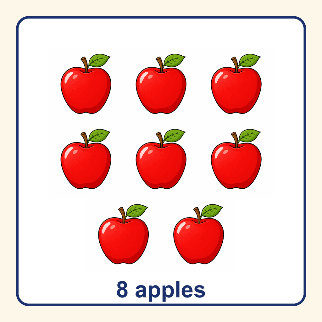 Collection — 8 apples