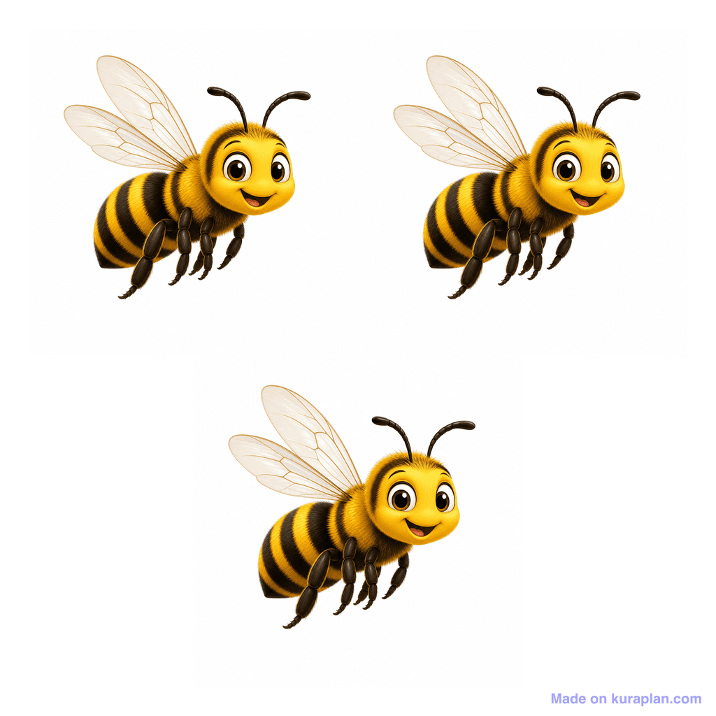 Collection — 3 bees