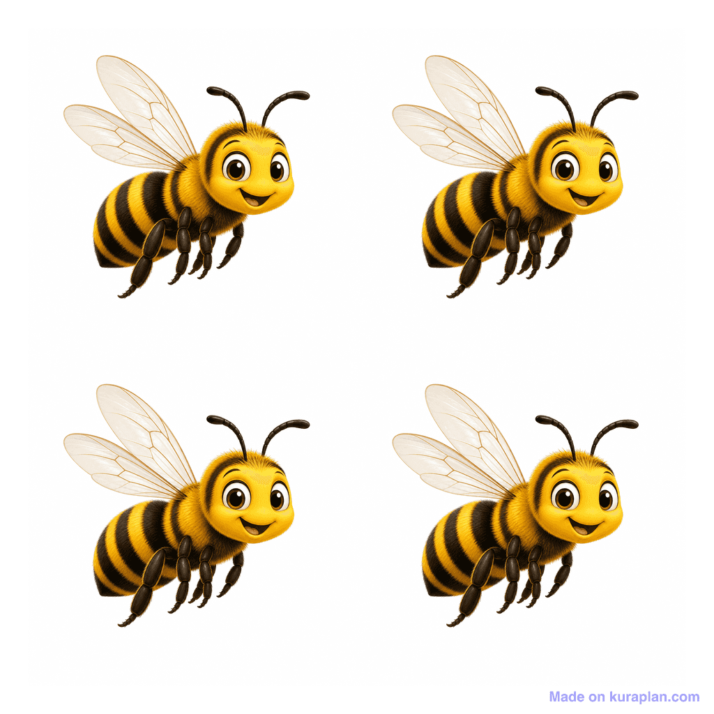 Collection — 4 bees