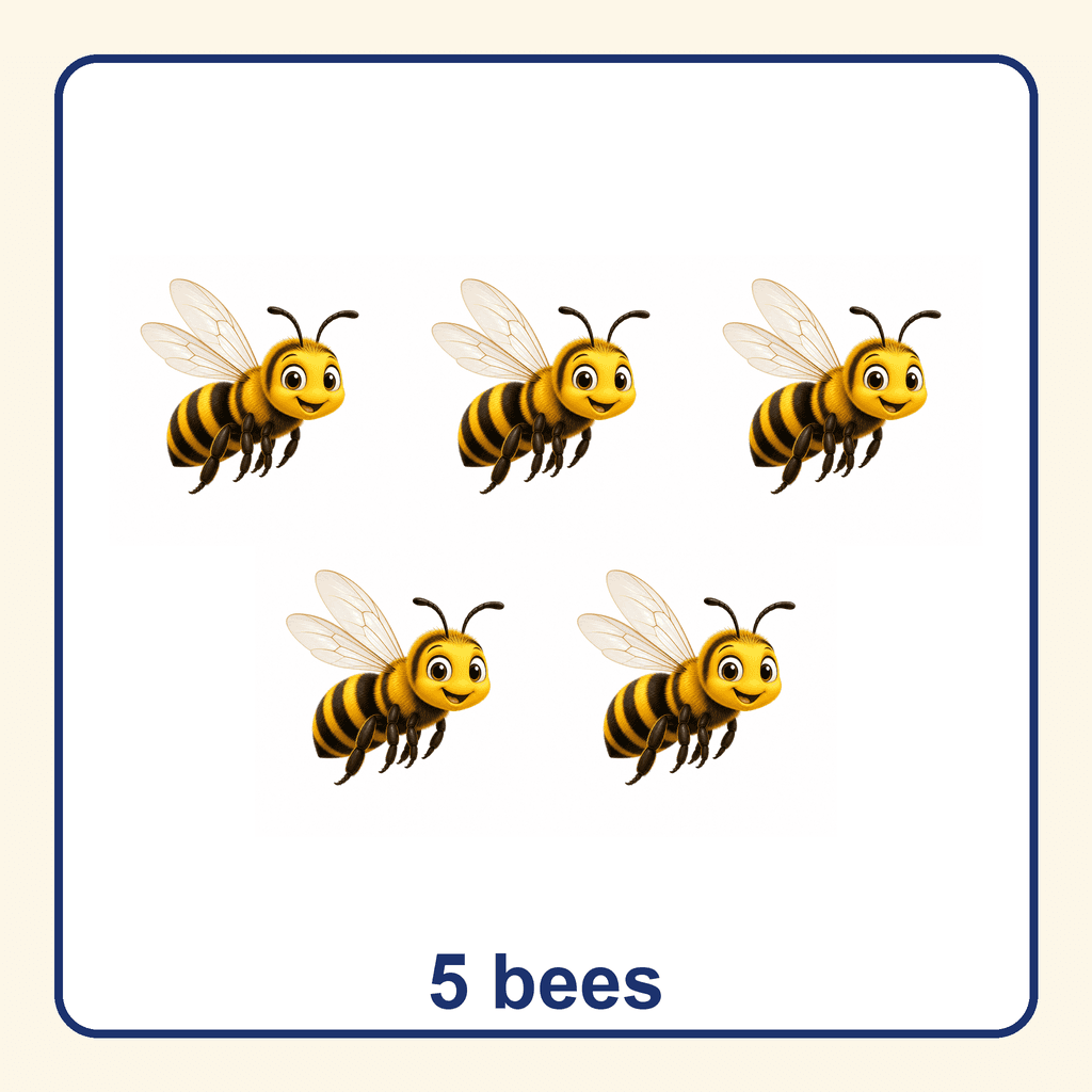 Collection — 5 bees