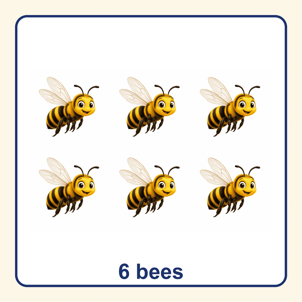 Collection — 6 bees
