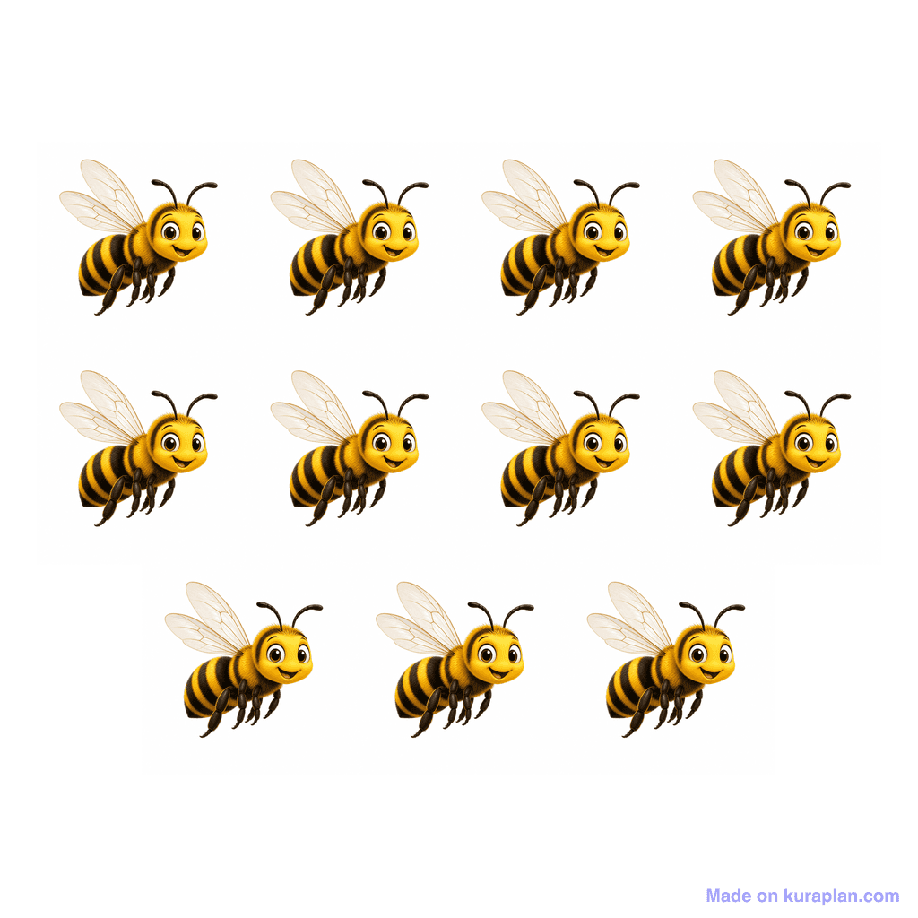 Collection — 11 bees