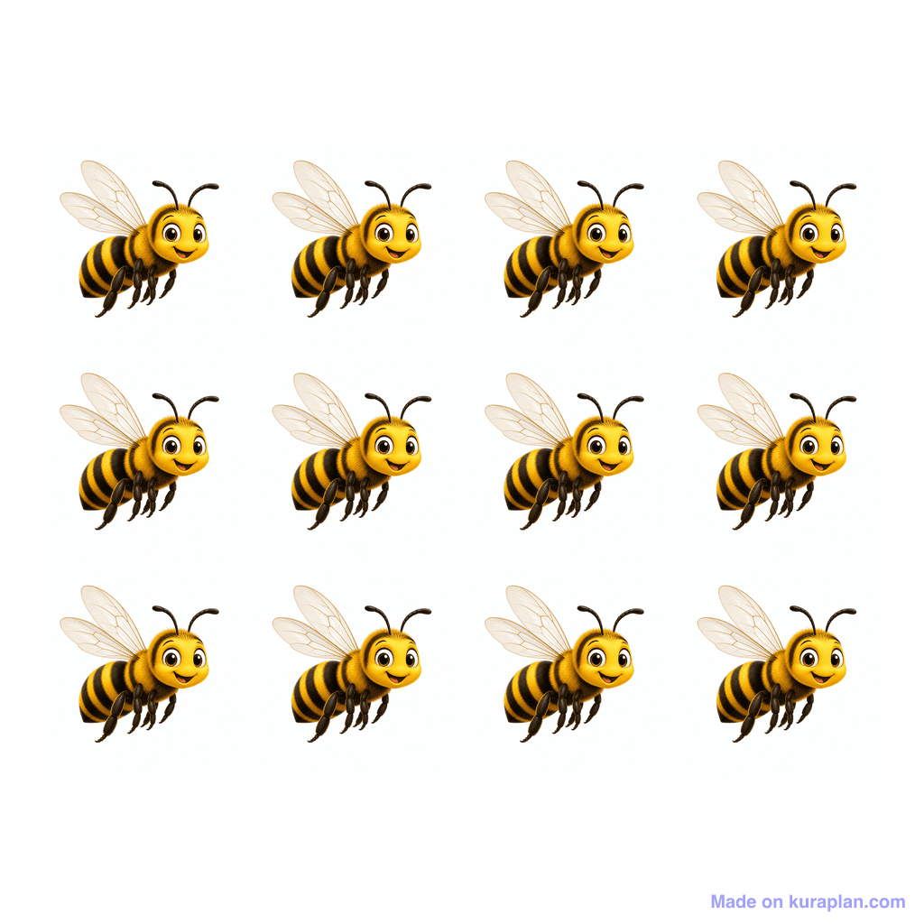 Collection — 12 bees