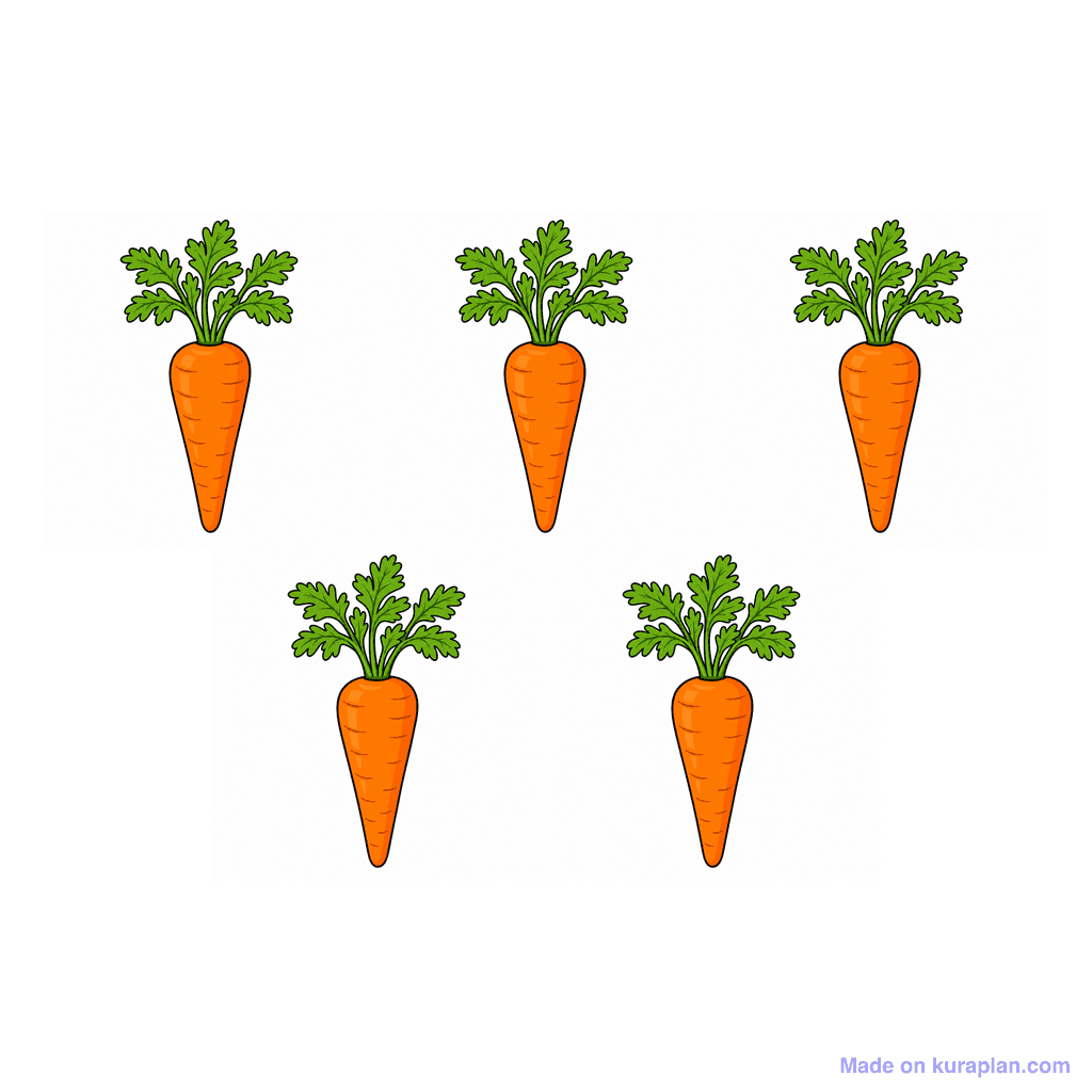Collection — 5 carrots