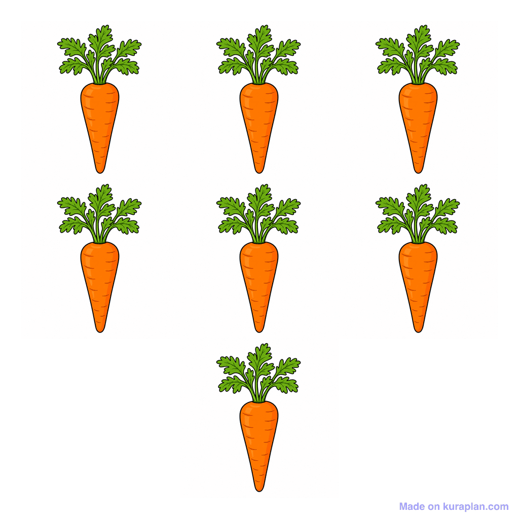 Collection — 7 carrots