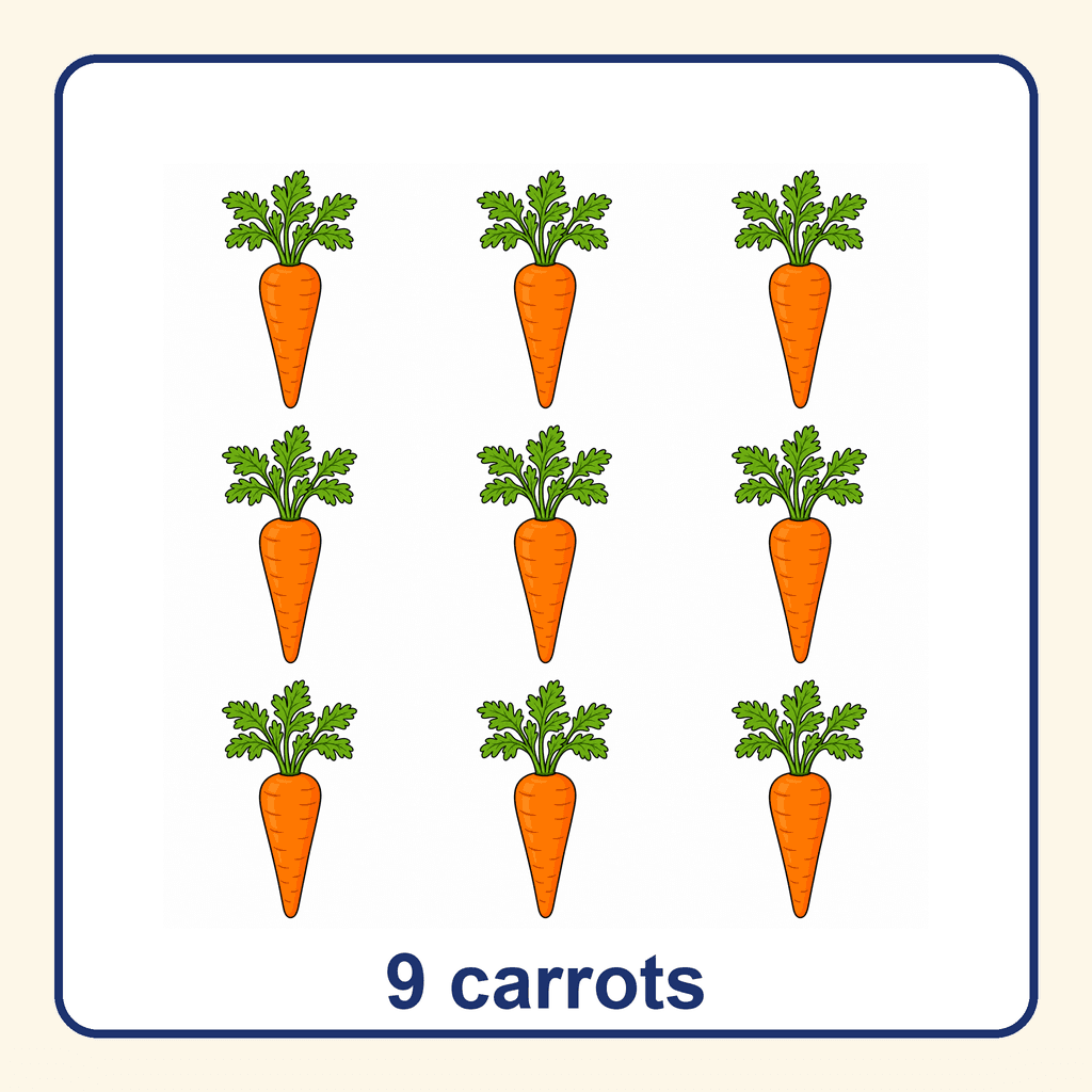 Collection — 9 carrots