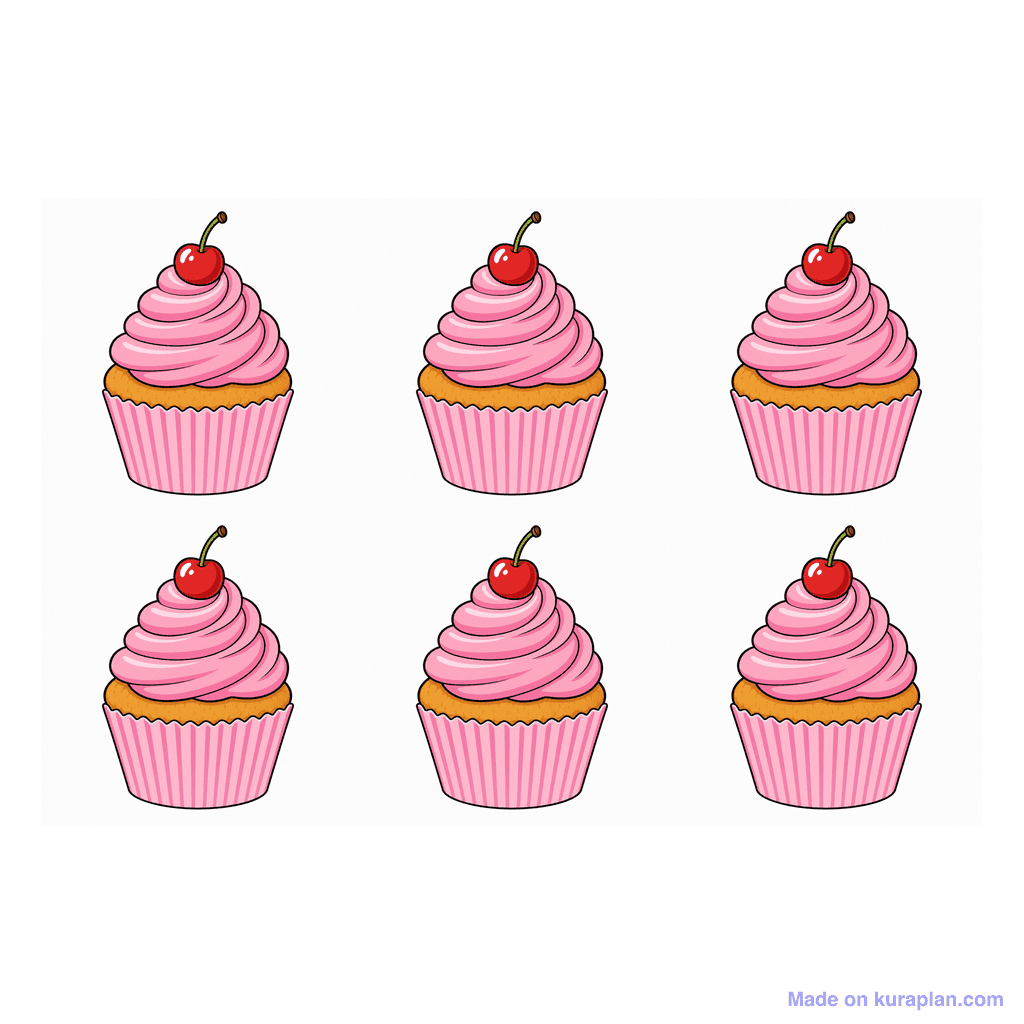 Collection — 6 cupcakes