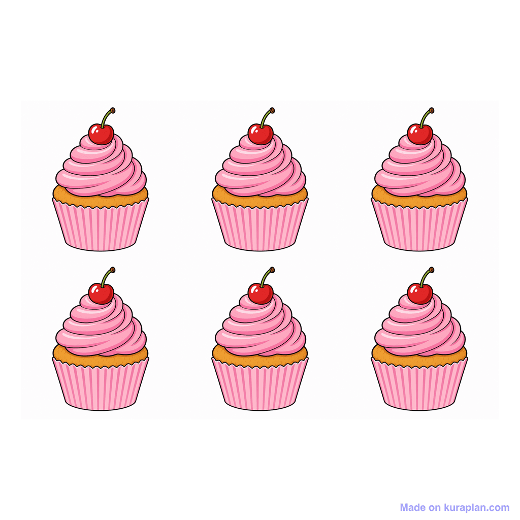 Collection — 6 cupcakes