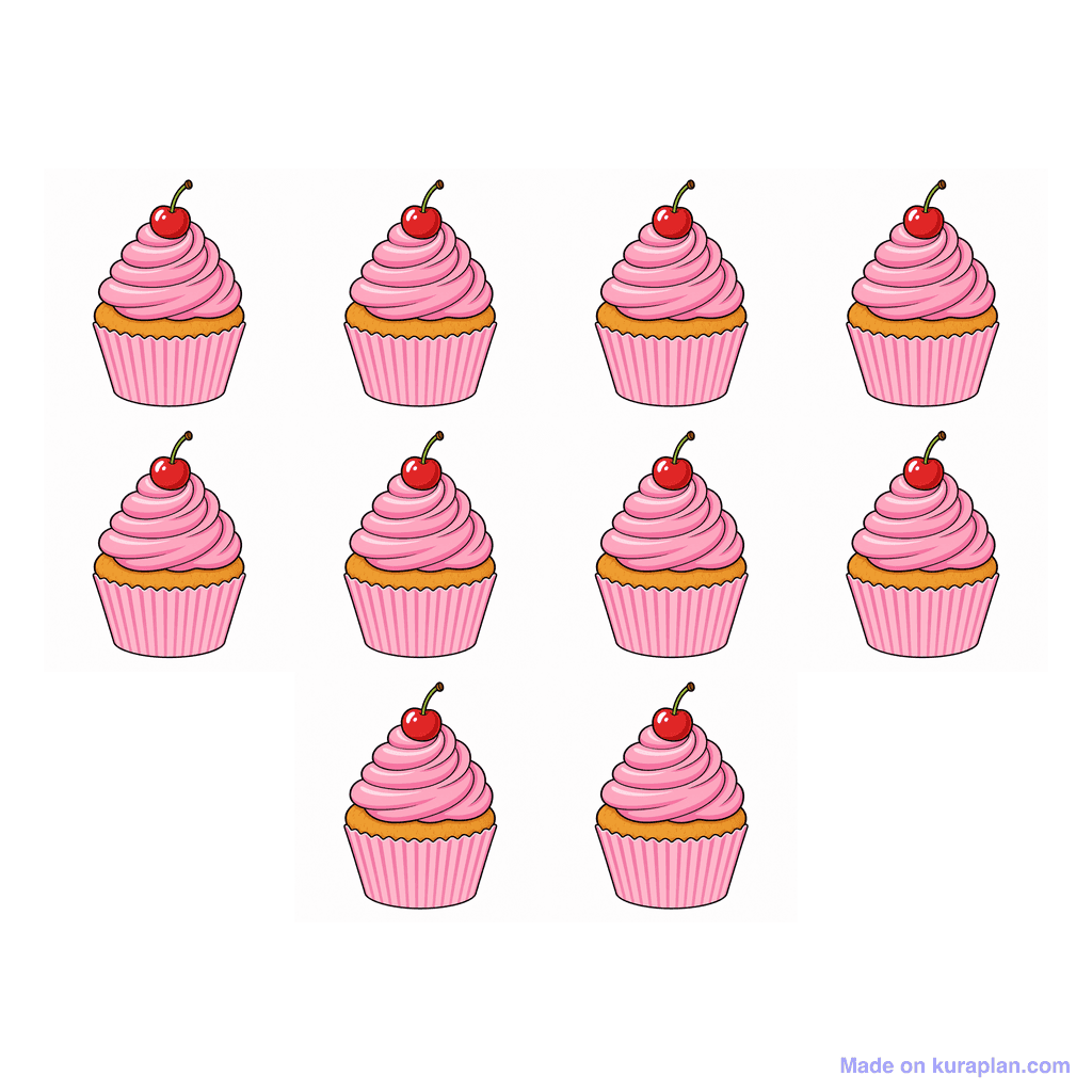 Collection — 10 cupcakes