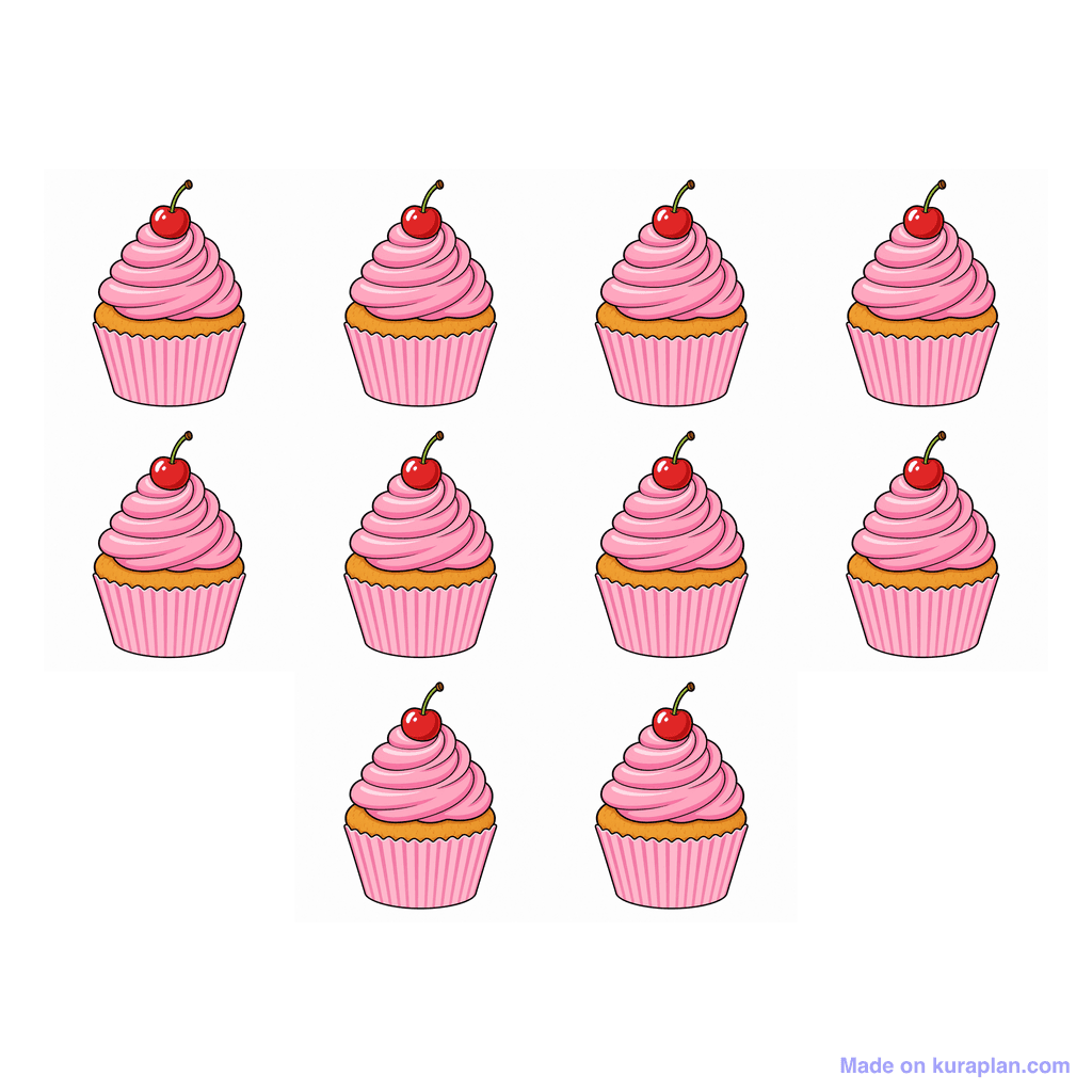 Collection — 10 cupcakes